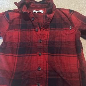 Boys Abercrombie flannel shirt